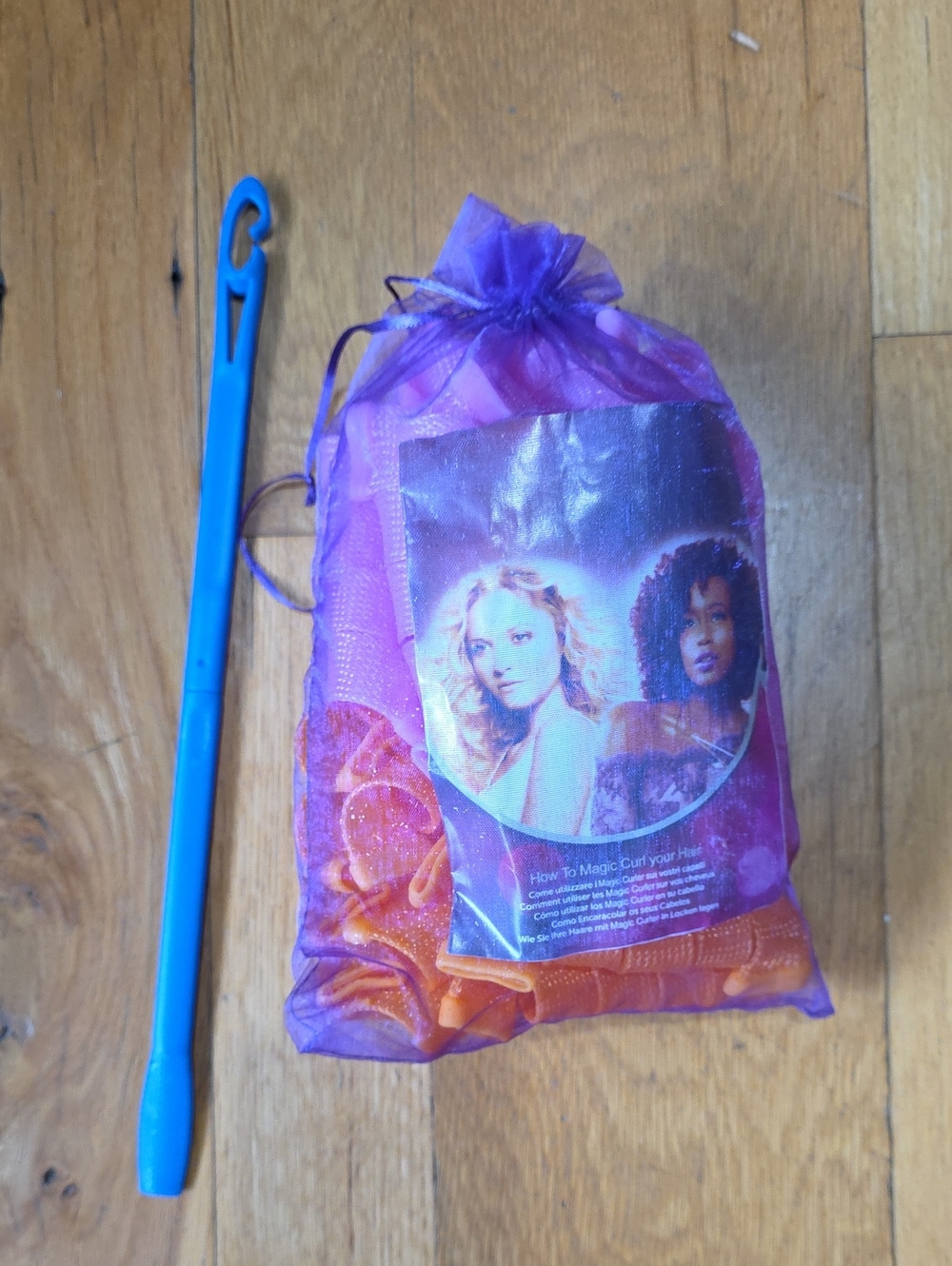 Magic Curls Hair Curlers Set Gentle Styling for Children With Tool